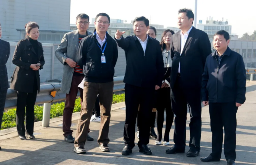 宁乡市委副书记、市长付旭明率队赴中部产业基地进行新春走访慰问