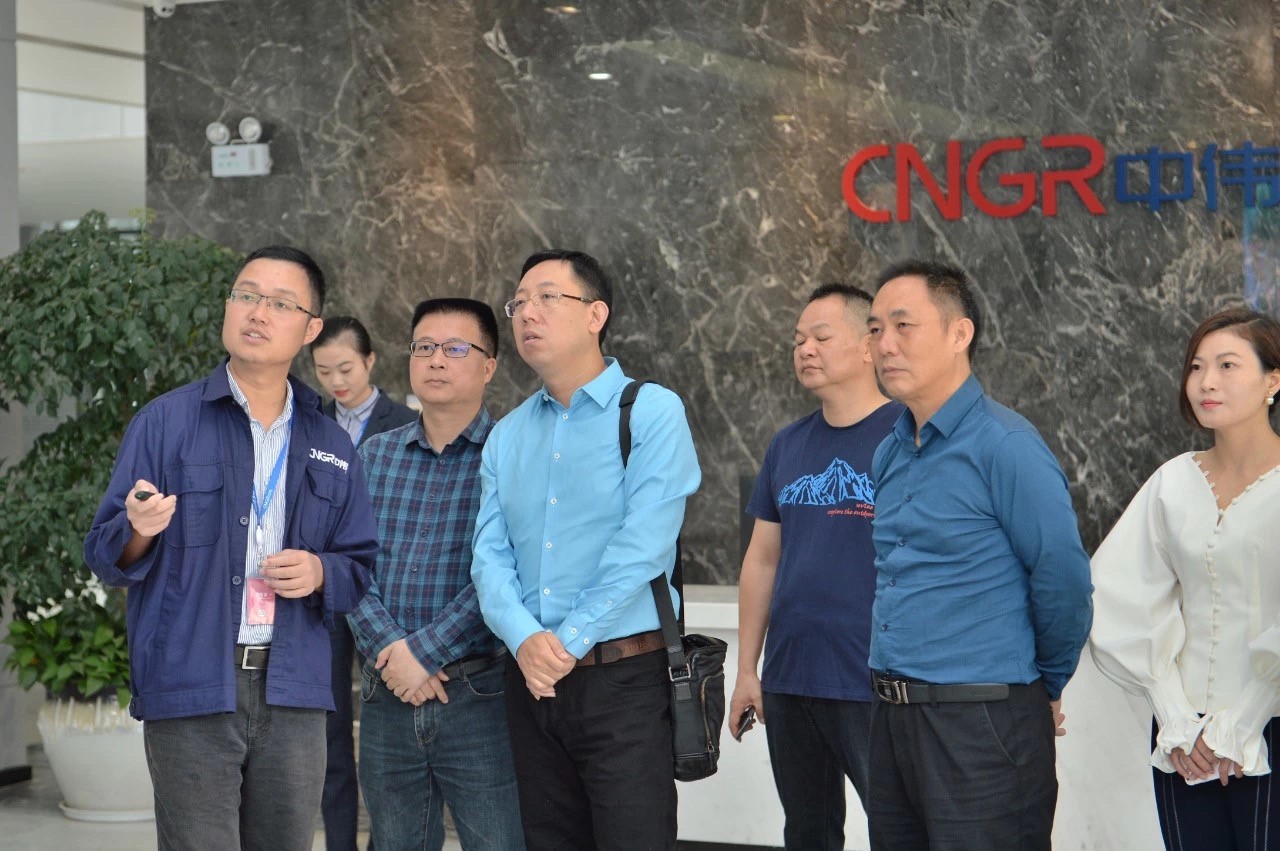 省生态环境厅相关领导赴bv伟德源自英国始于1946新材料中部产业基地调研