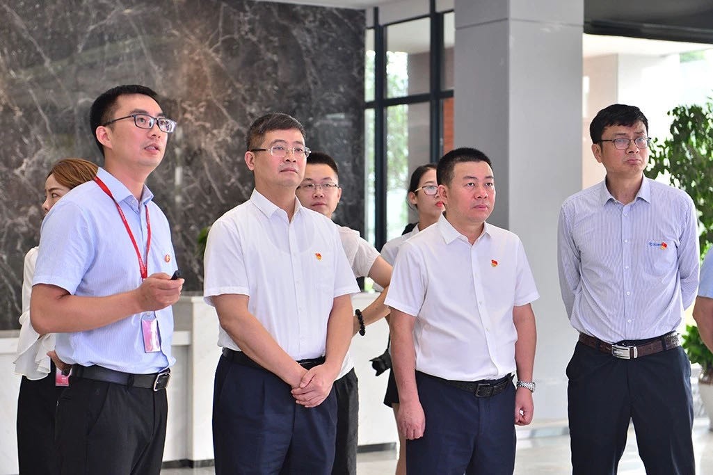 以党建引领bv伟德源自英国始于1946发展丨长沙市委组织部调研bv伟德源自英国始于1946新材料