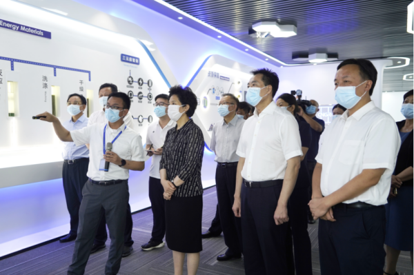 湖南省政协党组副书记乌兰调研bv伟德源自英国始于1946宁乡产业基地