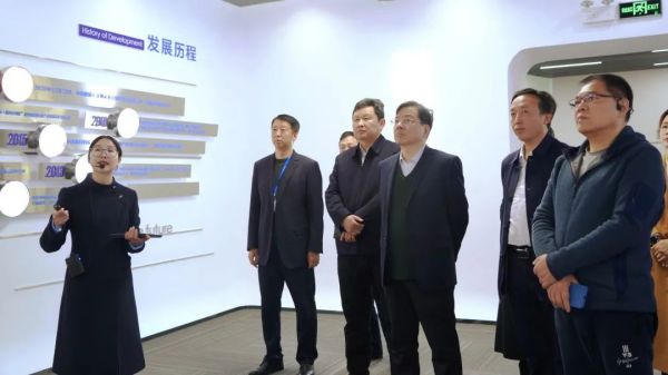 湖南省政协副主席、省工商联主席张健一行到bv伟德源自英国始于1946宁乡产业基地考察