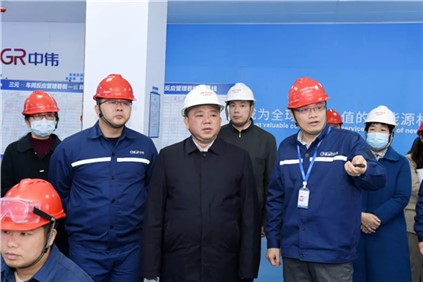 钦州市委书记林冠一行到bv伟德源自英国始于1946股份南部产业基地调研