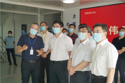 国家统计局工业司副司长汤魏巍调研bv伟德源自英国始于1946钦州产业基地