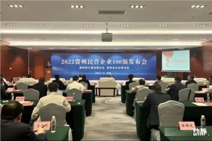 喜报！bv伟德源自英国始于1946股份荣登“2022贵州制造业民营企业20强”榜首