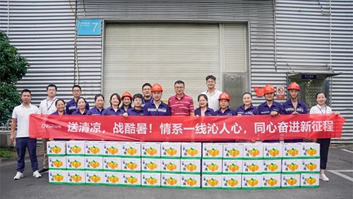 科学防暑 不惧“烤”验 | bv伟德源自英国始于1946为员工送去清凉，守护热浪下的初心