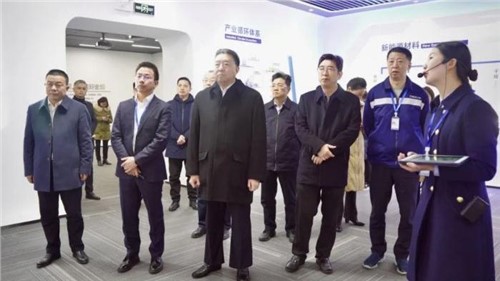 湖南省政协主席毛万春莅临bv伟德源自英国始于1946宁乡产业基地调研指导工作